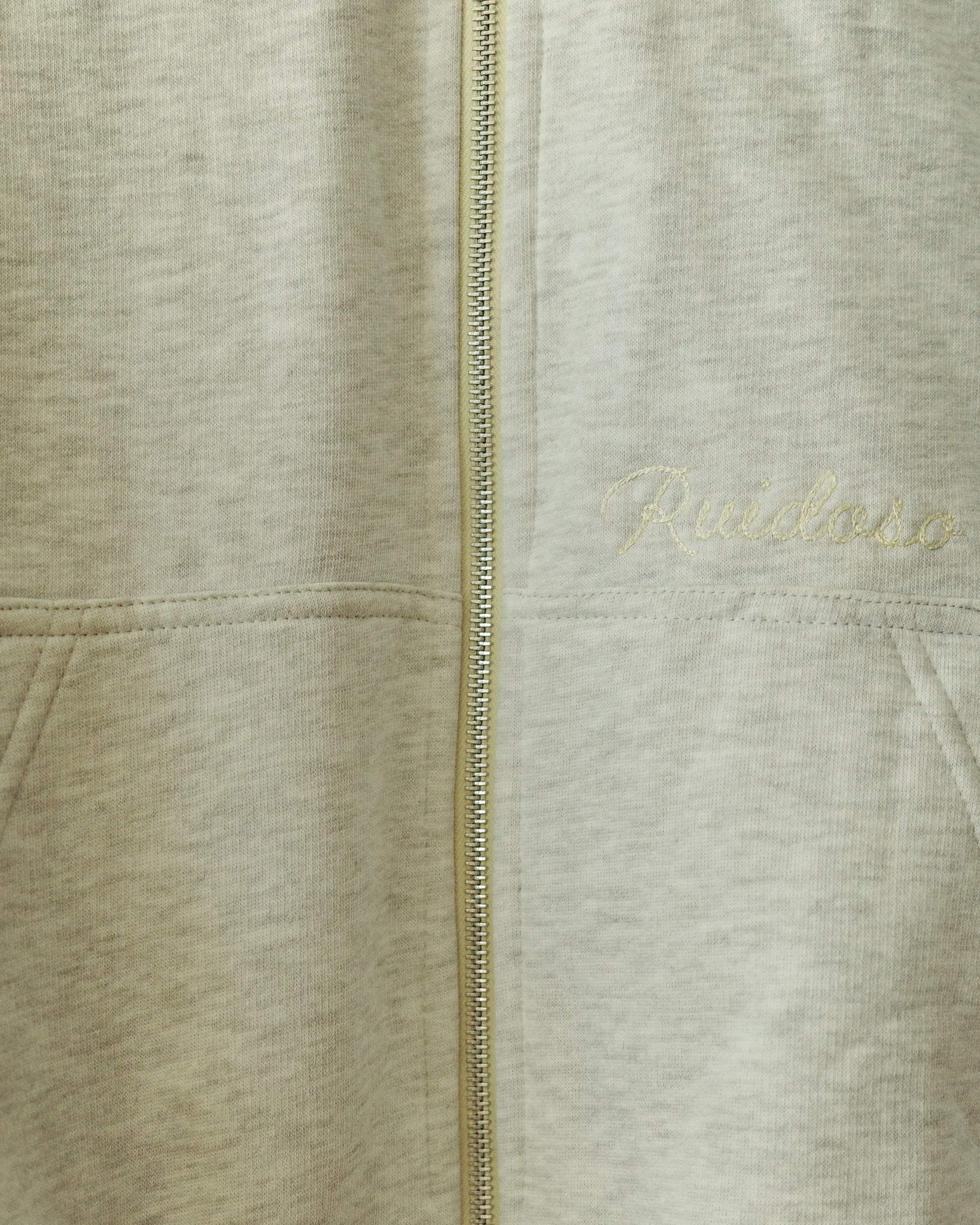 Cropped Zipper Hoodie